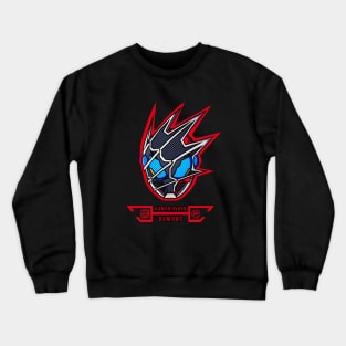 KR REVICE ( DEMONS / SPIDER ) RED Crewneck Sweatshirt